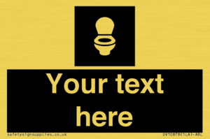 Custom information: black panel wc toilet